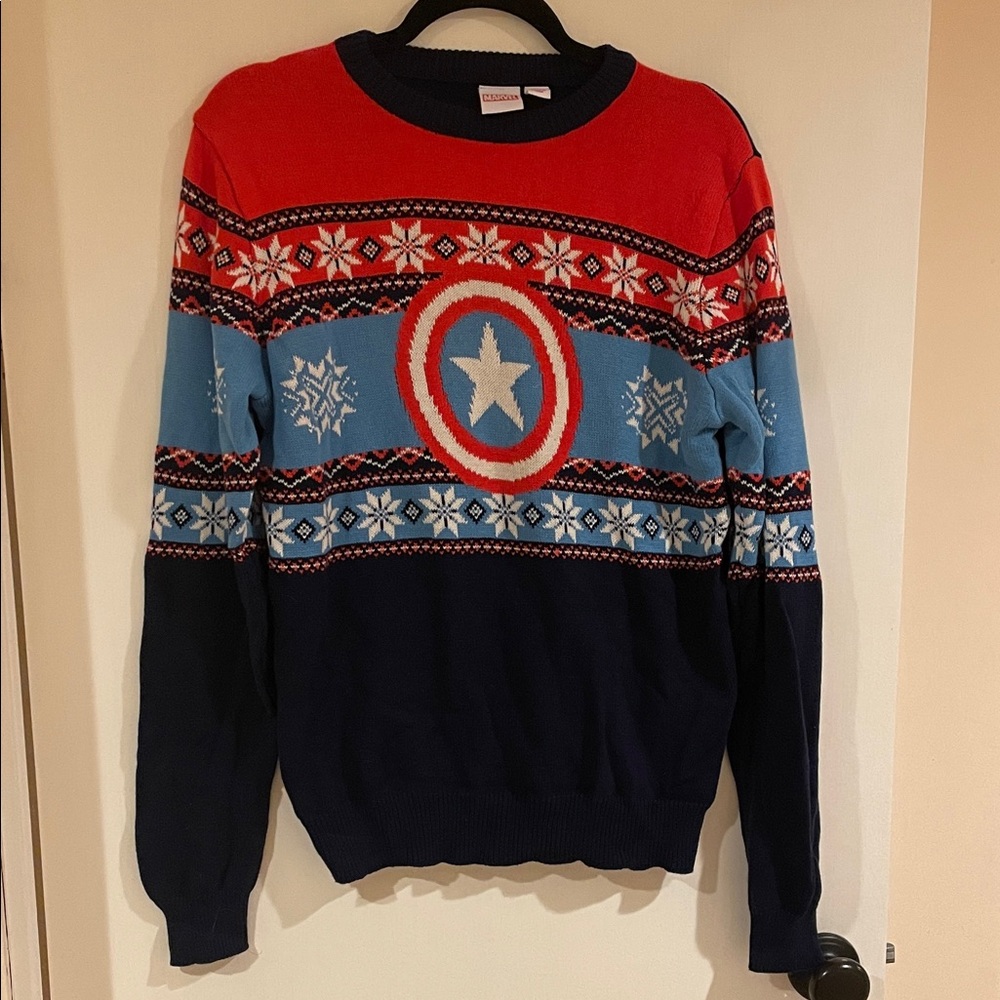 Marvel Men's Crewneck "Ugly" Sweater